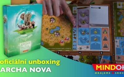 Unboxing hry Archa Nova. Podívejte se, co najdete uvnitř krabice