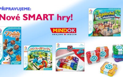 Připravujeme: 5 zbrusu nových skvělých her z řady SMART GAMES!